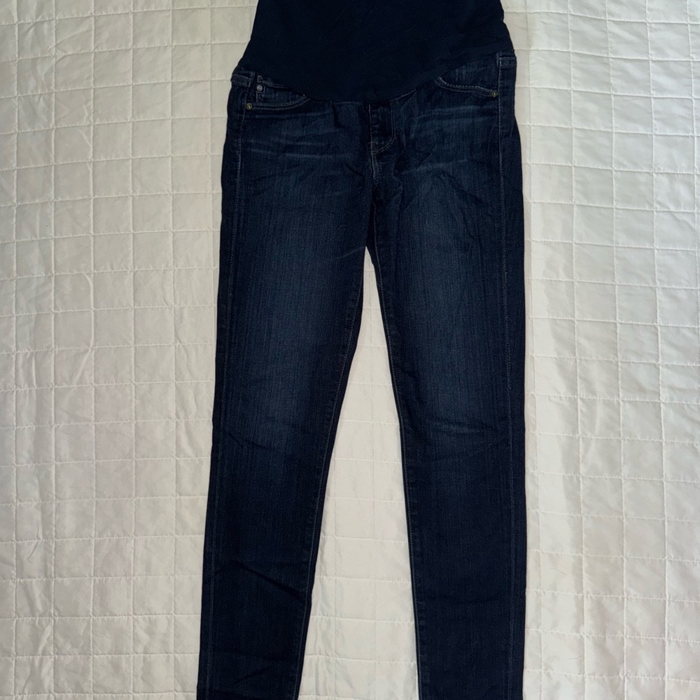 AG Adriano Goldschmied Dark Indigo Skinny Jeans